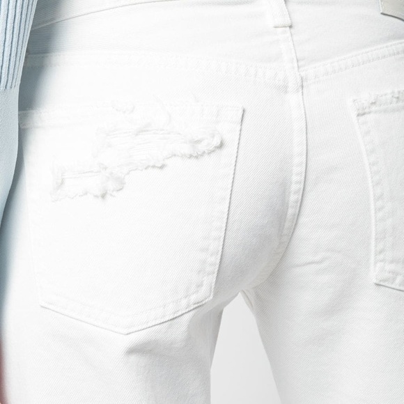 MOUSSY VINTAGE Deming Tapered White Jeans SIZE 25 - Picture 2 of 15